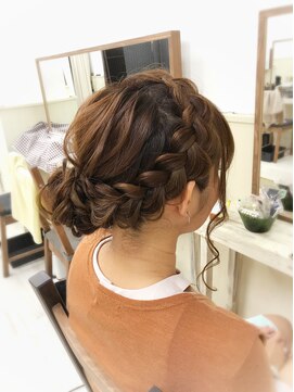 マチュレ(Mature) 【ヘアセット専門店】Mature編み込みアップ