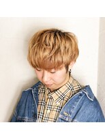 アッシュタカサキ(ash takasaki)&nbsp;テクノスマートマッシュネープレス×ハイカラー