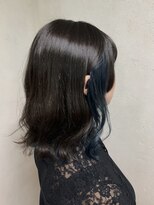 アジールヘア 東上野店(agir hair)&nbsp;透き通るネイビーインナー♪【上野/東上野】