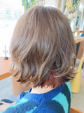 ガレリア エレガンテ 桑名店(GALLARIA Elegante) レッドのインナーカラー