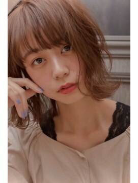 ヘアーアンドメイクトラスト(HAIR&MAKE TRUST) ボブ/ミディアムヘア/切りっぱなしボブ/イルミナカラー