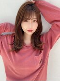 20代30代大人かわいいセミロングレイヤー★ブランジュ