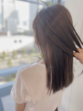 ジャストビューティ ルフレ 金沢八景店(Just Beauty Rufure) かきあげ/カーキグレージュ/大人かわいい/金沢八景