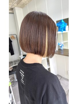 ルーツ ヘア デザイン(roots hair design) 西区美容室★新町roots★ボブ特化美容師★インナーカラー