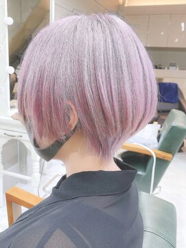 デイズ(days) マニッシュショートカット ピンクカラー20代/30代/40代/50代