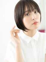 ドクターズ サロン ラブ(Dr's Salon LAB)&nbsp;黒髪がGOOD!髪質改善ツヤ前下がりショートボブf古河20代30代40代