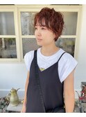 ショートボブパーマ