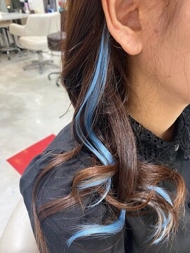 エフエフヘアー(ff hair) back style☆イヤリングカラーvol.814