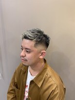 メンズ ラピス 横浜店(Men’sLapis)&nbsp;フェードスタイル×メッシュ