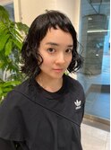 くせ毛活かしベイビーバングボブ
