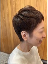 ハル ヘアラボ(HARU hair labo) レッドブラウン　ベリーショート