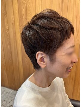 ハル ヘアラボ(HARU hair labo) レッドブラウン　ベリーショート