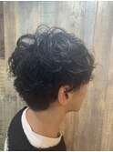 メンズスパイラルパーマ