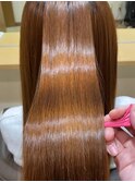 髪質改善/ストレート/艶カラー/ショコラグレージュ