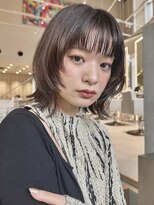 ミンクス渋谷スマートサロン(MINX shibuya smart salon)&nbsp;切りっぱなしボブ エアリーロング 美髪 ピンクブラウン