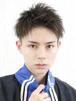 ベーア(Bar)&nbsp;短髪アップバング爽やかショートツーブロック刈り上げビジネス