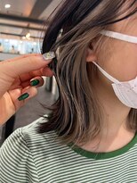 ツキ 横浜店(tuki)&nbsp;インナーカラーケアブリーチイヤリングカラーハイライトレイヤー
