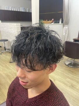 ジュエ ヘアー デザイン(Jue hair design) 緩めスパイラル