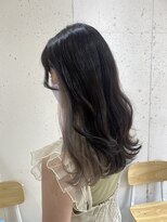 アジールヘア 北千住駅西口店(agir hair)&nbsp;インナーグレージュ グレージュカラー インナーカラー 北千住