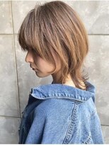 ダブルトーキョー シブヤ(W-TOKYO SHIBUYA)&nbsp;斜め45°がオシャレ☆ネオウルフ　ウルフカット