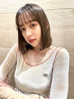 大人可愛い/ボブ/外ハネ/20代30代40代/有楽町/銀座