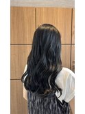 ロング/ブルーブラック
