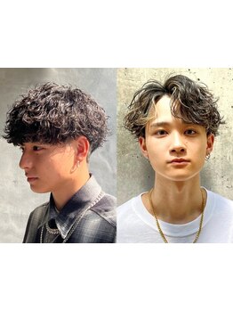 【京都河原町】スパイラルパーマ/波巻パーマ/ツイストスパイラルなど幅広く対応◎男の魅力を格上げ！