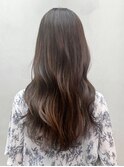 ロング韓国ヘア美髪顔周りレイヤーミディアム_ba521921
