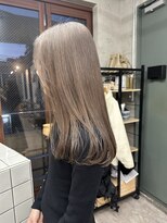 ソルトウォーター(SALT WATER) シアベージュカラー ブリーチあり