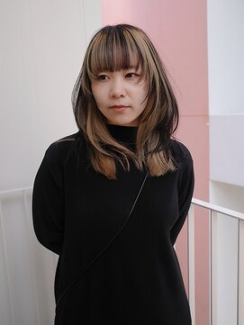 ヨー(Yoh-) 【デザインカラー/阿部達哉】ブリーチ/レイヤーカット