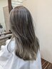 【美容室】ハイライトブリーチ＆カラー、カット【TR付】ロング￥18480～
