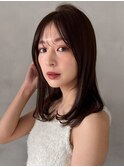 美髪くびれヘアイメチェンモテ髪前髪愛され似合わせカット