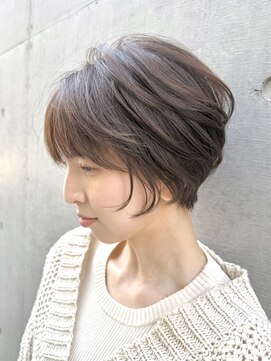 ロンド 銀座(Lond) ●杉浦ミニウルフレイヤー顔周りカット前髪カットショート9