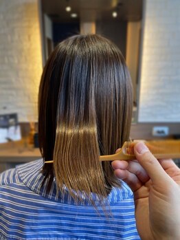 エスピガ(ESPIGA)の写真/トリートメントで叶える髪質改善！今までにない艶、手触り、質感をぜひご体感ください♪