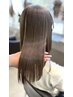 【髪質改善】大人の女性に大人気◎酸性ストレート＋カラー ￥24200→17600 