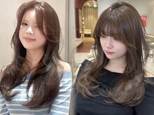 【レイヤーカット】＊カット+ケアカラー+超音波クイックTR  ￥7,900＊