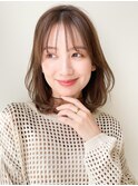 ハイライトカラーくびれヘア美髪20代30代40代◎大人可愛い