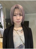 〈ハイトーンボブ/ラベンダー〉