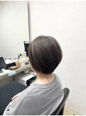 ショートボブ/似合わせカット/白髪ぼかし/立川南口/髪質改善