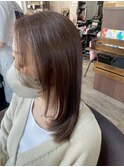 毛先までまとまり、お手入れも簡単◎清潔感ストレートロング