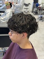 オーシャントーキョー 仙台(OCEAN TOKYO)&nbsp;波巻きツイストスパイラルツーブロック刈り上げメンズパーマ