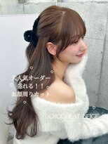 エヌアイ オモテサンドウ(ni omotesando) ☆盛れるお顔周りカット ハーフアップアレンジ☆