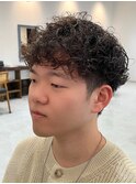 扱いやすさ抜群◎大人向けプードルパーマ