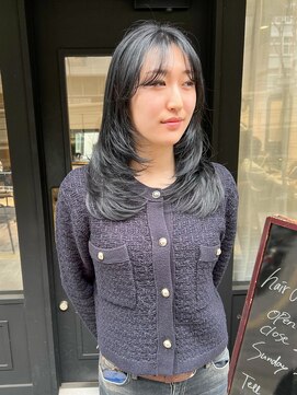 ノエル 池袋店(noel) 【noel】hachi×レイヤーカット ブリーチなしダブルカラー