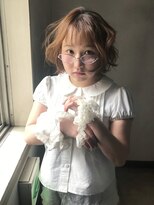 ニコフクオカヘアーメイク(NIKO Fukuoka Hair Make) 【NIKO】ブリーチなしダブルカラー/カラー/暖色ベージュ