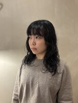 ラヴィズム 栄店(LUVISM) ミディアム/ボブ/レイヤー/顔周りレイヤー/パーマ/艶カラー