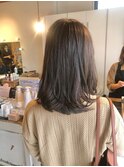 アッシュブラウン　髪質改善トリートメント