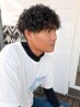 【全員人気No,1】カット+波巻きツイストスパイラルパーマ¥17200→¥16300