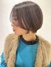 【ブリーチ】カット＋ハイライトカラー　￥17700