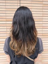 ゴエン(goen hair lounge)&nbsp;毛先だけだから根元のプリンは気にならないね！